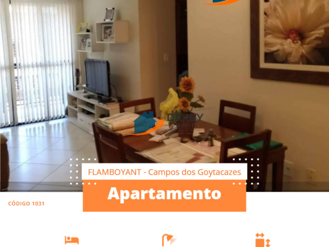 #1031 - Apartamento para Venda em Campos dos Goytacazes - RJ - 1