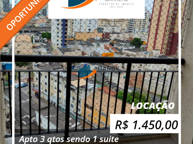 #1042 - Apartamento para Locação em Campos dos Goytacazes - RJ - 1