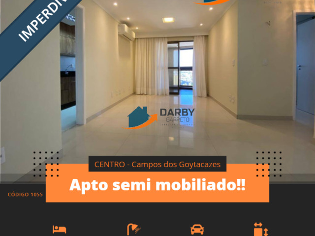 #1055 - Apartamento para Venda em Campos dos Goytacazes - RJ - 1