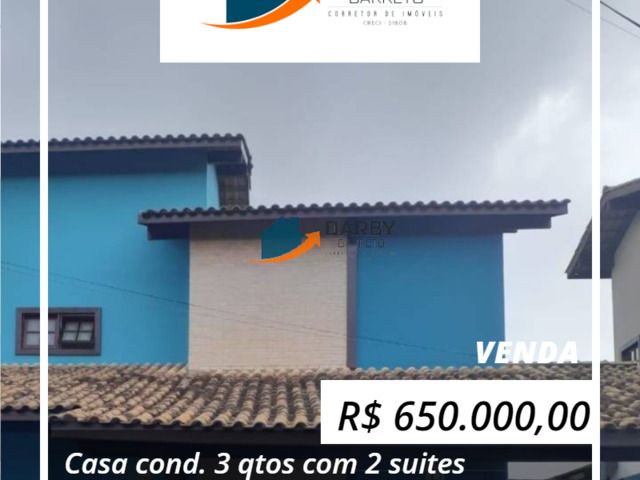 #672 - Casa em condomínio para Venda em Campos dos Goytacazes - RJ