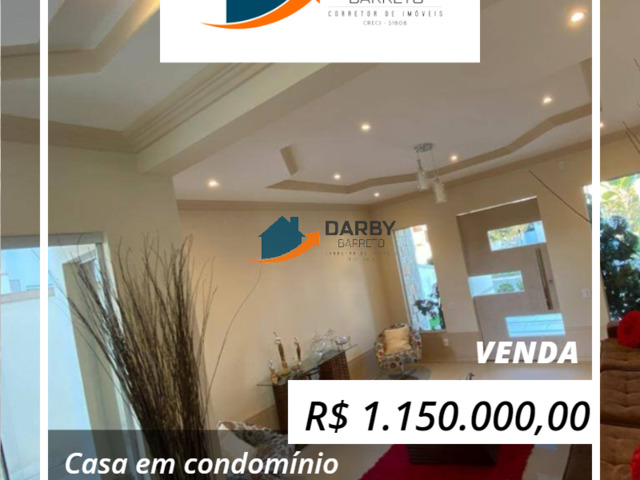 #843 - Casa em condomínio para Venda em Campos dos Goytacazes - RJ