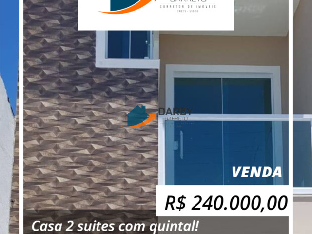 #1112 - Casa para Venda em Campos dos Goytacazes - RJ