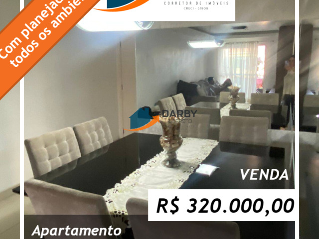 #1158 - Apartamento para Venda em Campos dos Goytacazes - RJ