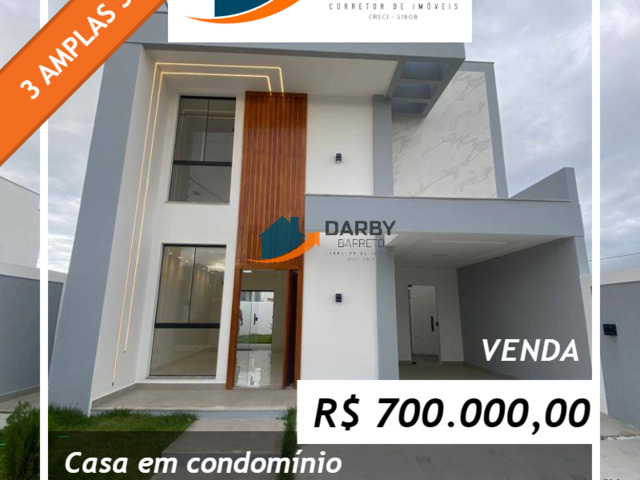 #1161 - Casa em condomínio para Venda em Campos dos Goytacazes - RJ