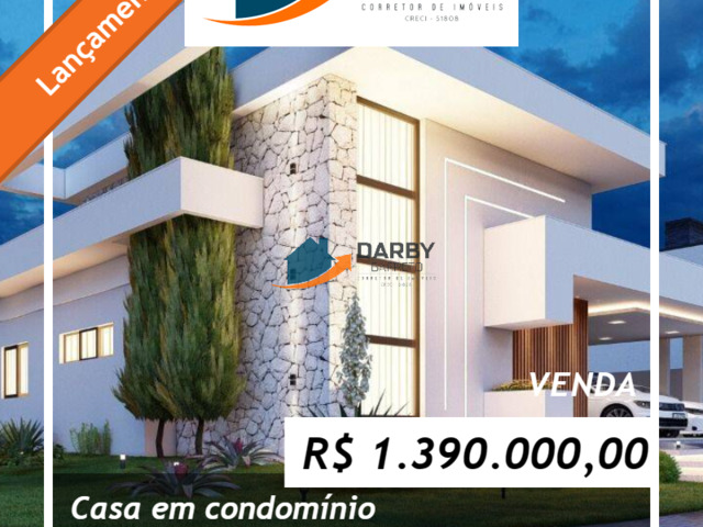 #1163 - Casa em condomínio para Venda em Campos dos Goytacazes - RJ