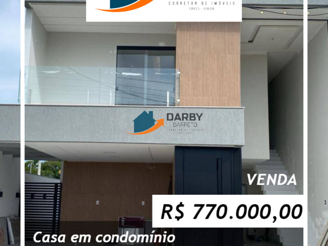 #1211 - Casa em condomínio para Venda em Campos dos Goytacazes - RJ