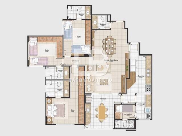 Apartamento para Venda em Campos dos Goytacazes - 4