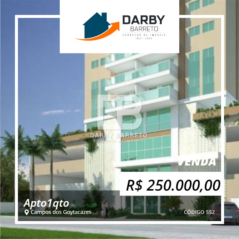 Apartamento à venda com 1 quarto, 45m² - Foto 1