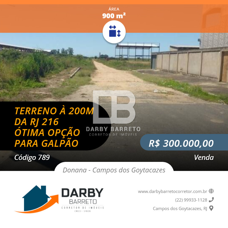 Terreno à venda, 900m² - Foto 1