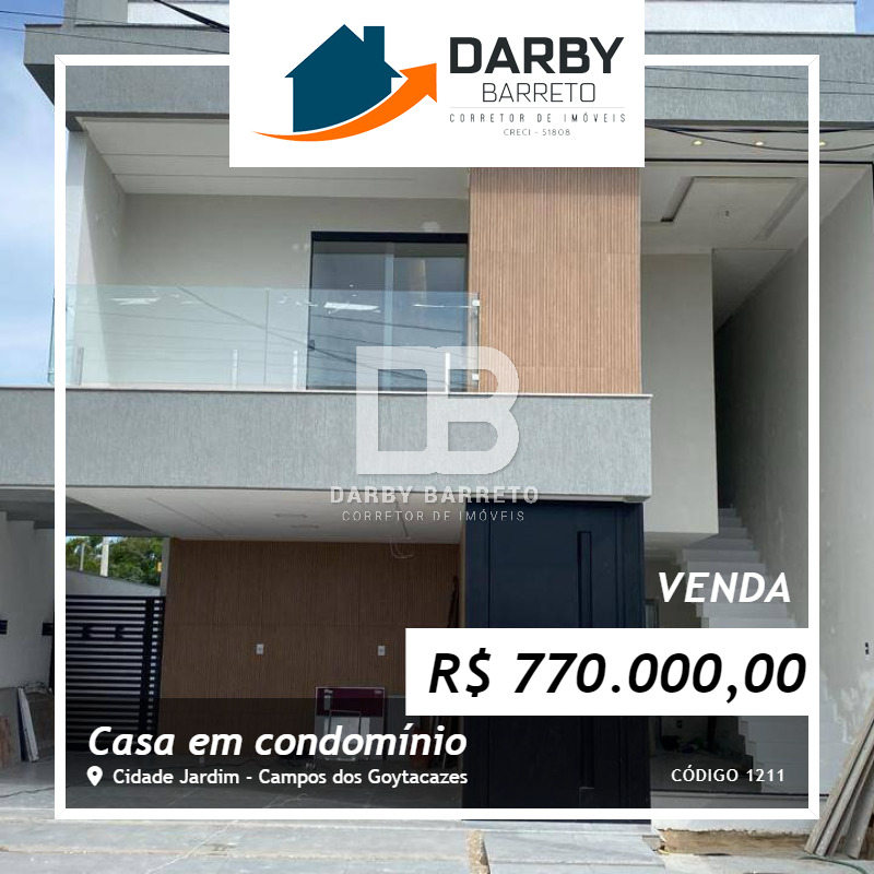 Casa de Condomínio à venda com 3 quartos, 170m² - Foto 1