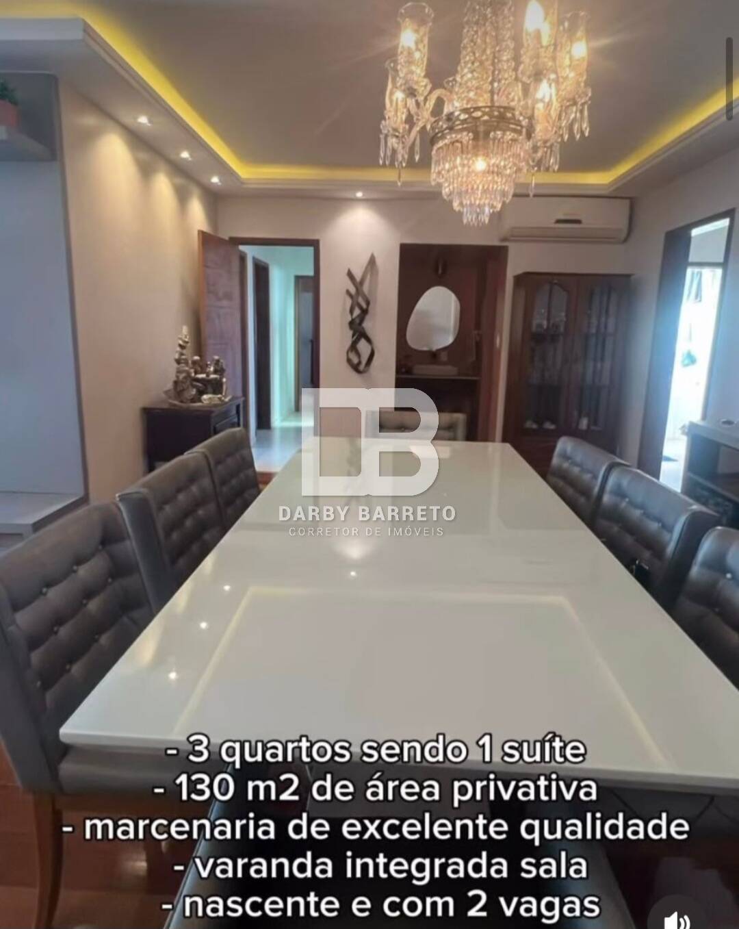 Apartamento à venda com 3 quartos, 130m² - Foto 2